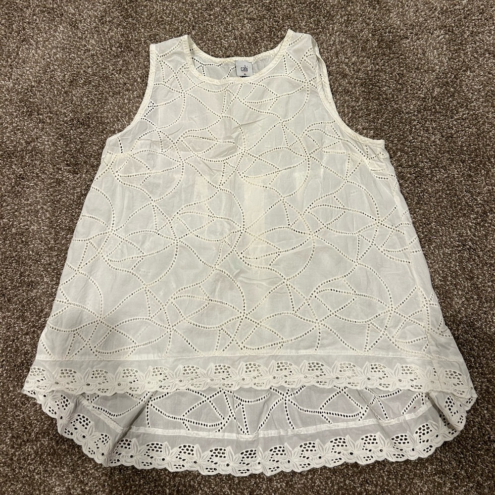 CAbi White Women’s Top